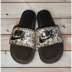 Nike Slides Sandals Benassi JDI print size 9